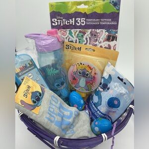 Stitch Easter Basket Gift Bundle – Ready to Gift! 🌸